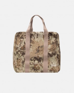 Stussy Canvas Flight Bag - Unisex Bags Bruin | BECIF47027