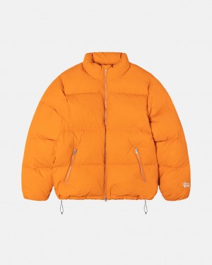 Stussy Down Puffer Nylon - Unisex Jackets Oranje | PBEQX76584