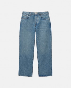 Stussy Klassieke Jean Denim - Unisex Denim Blauw | BEJVR39015