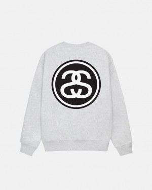 Stussy SS-Link Crew - Unisex Hoodies Grijs | FBEUI61234