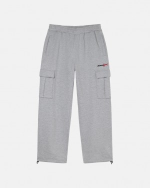 Stussy Sport Cargo Fleece Pant - Mens Pants Grijs | BENZX49793