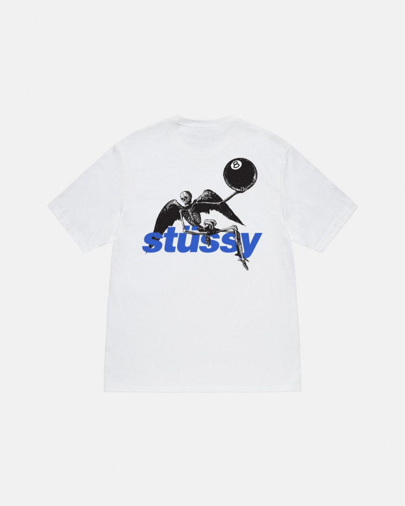 Stussy Apocalypse Tee - Unisex Shortsleeve Wit | BEDYB16645