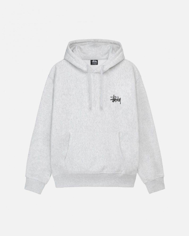 Stussy Basic Stussy Hoodie - Unisex Hoodies Grijs | LBESX13823