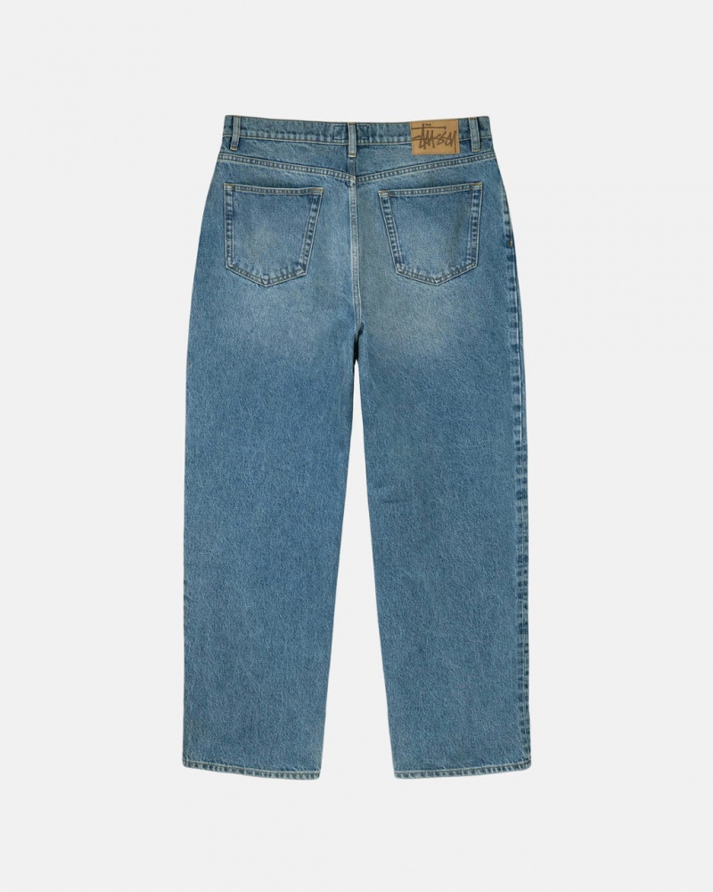 Stussy Big Ol& Jean Denim - Unisex Denim Blauw | DBEKV44725