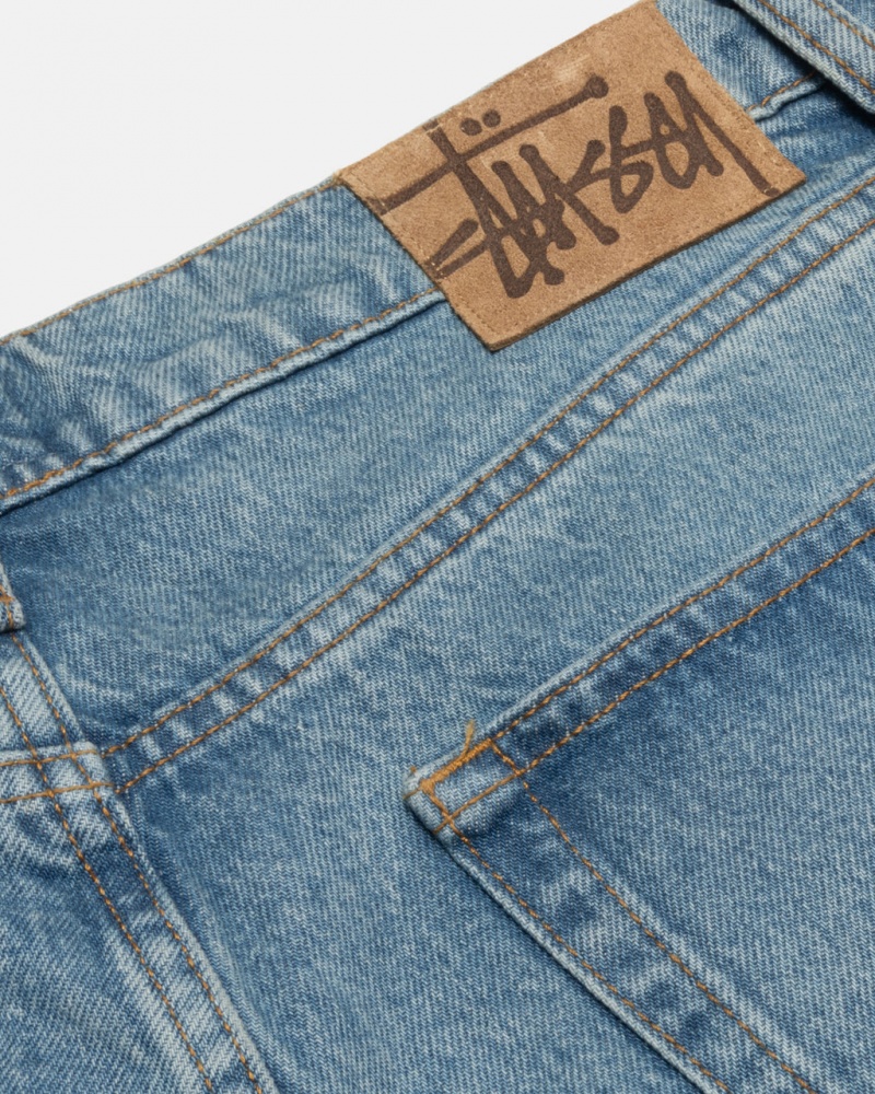 Stussy Big Ol& Jean Denim - Unisex Denim Blauw | DBEKV44725