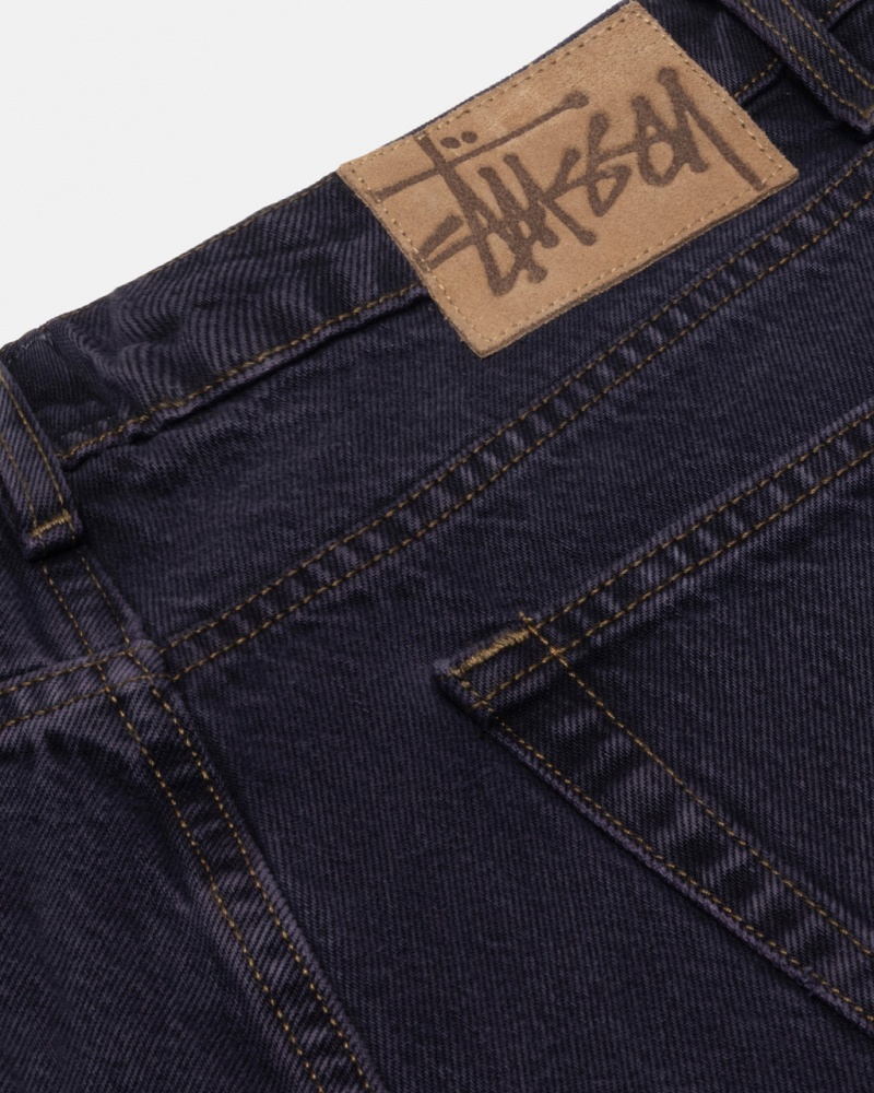 Stussy Big Ol& Jean Denim - Unisex Denim Zwart | BECIF69043