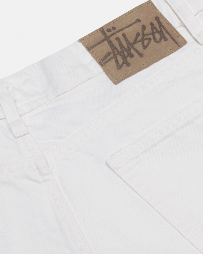 Stussy Big Ol& Jean Overdyed - Unisex Denim Beige | BEDYB91211