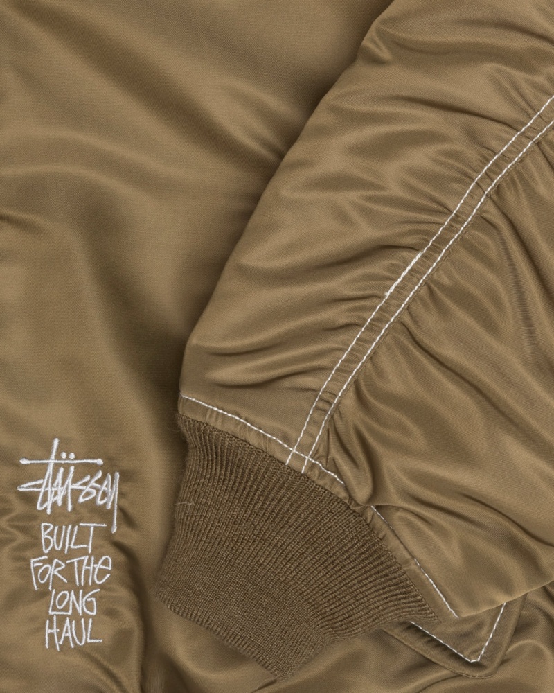 Stussy Built Reversible Bomber Jacket - Unisex Jackets Bruin | BEEGJ50643