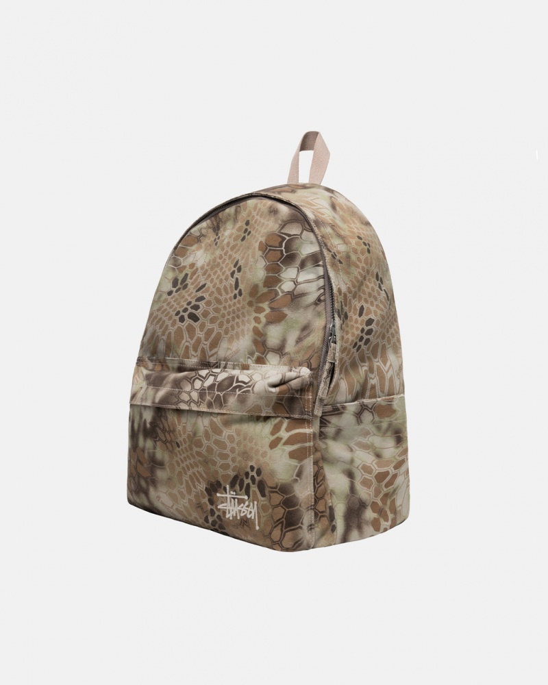 Stussy Canvas Backpack - Unisex Bags Bruin | ZBENQ93454