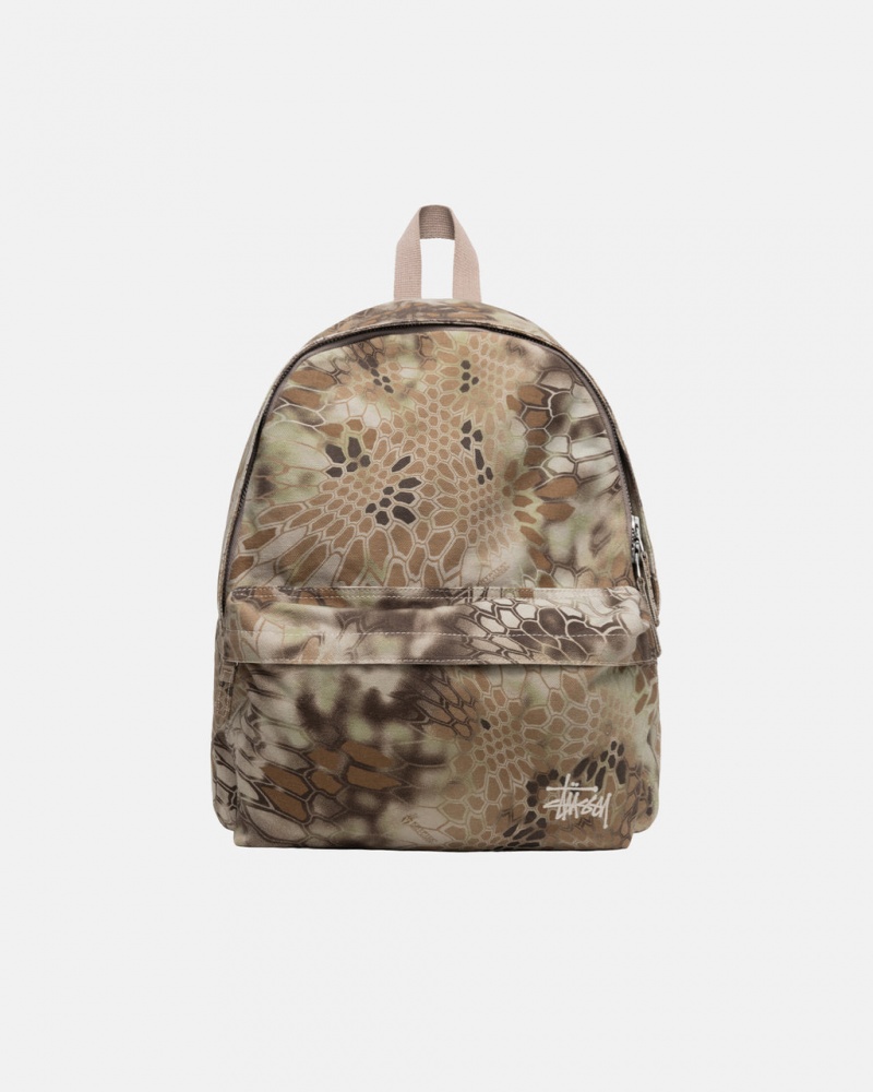 Stussy Canvas Backpack - Unisex Bags Bruin | ZBENQ93454