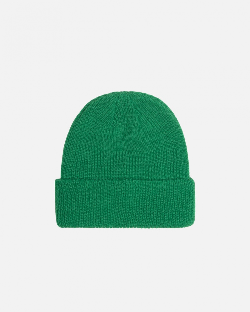 Stussy Cuff Beanie Basic - Unisex Groen | TBEPQ84678