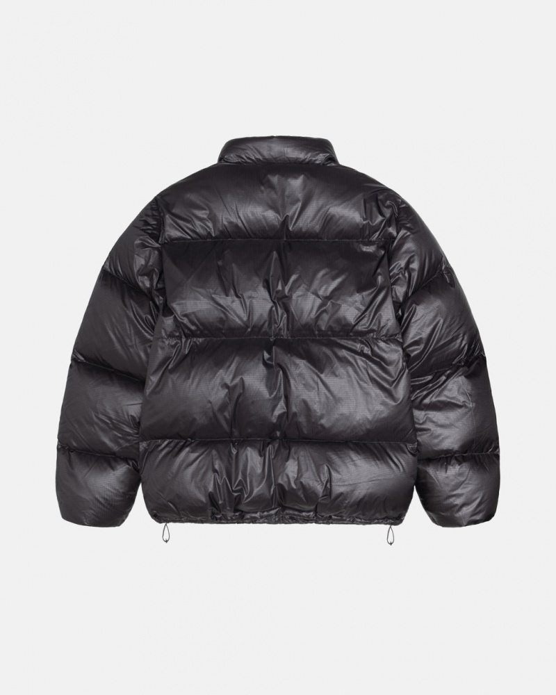 Stussy Down Puffer Parachute Ripstop - Unisex Jackets Grijs | BEJBT43786