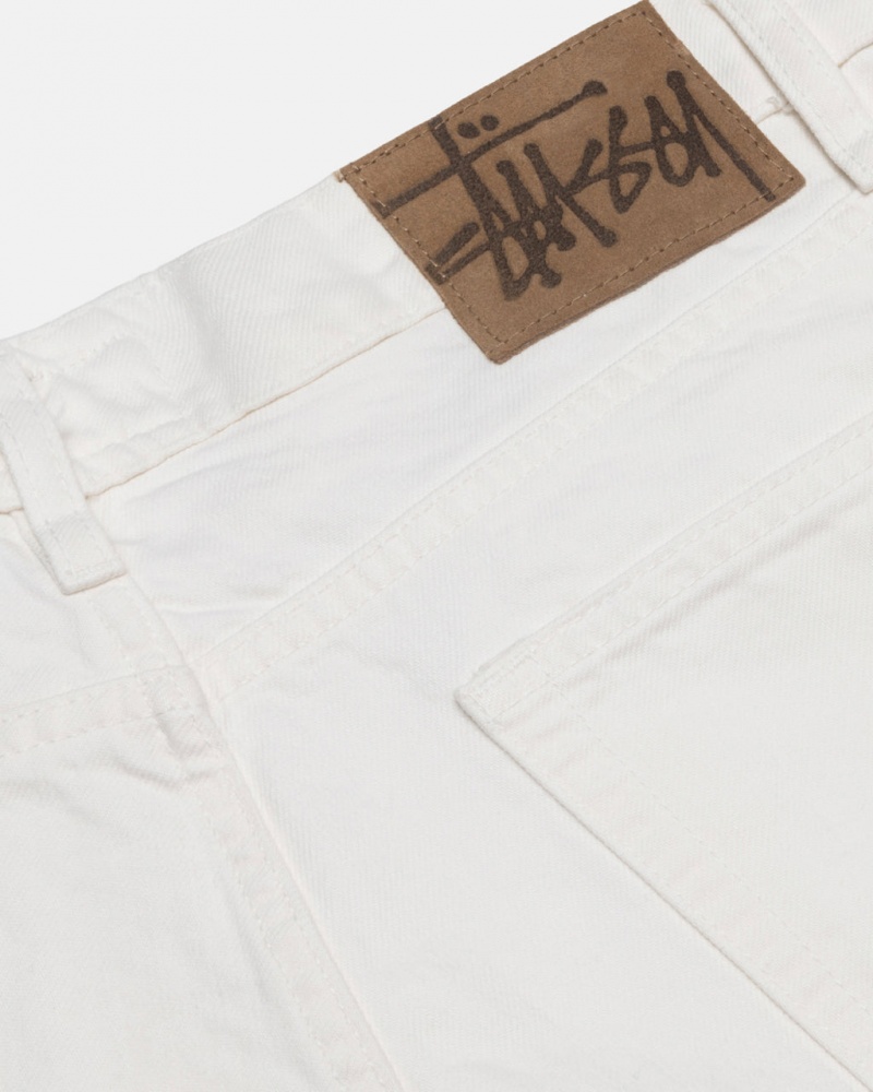 Stussy Klassieke Jean Overdyed - Unisex Denim Beige | XBEBH23447