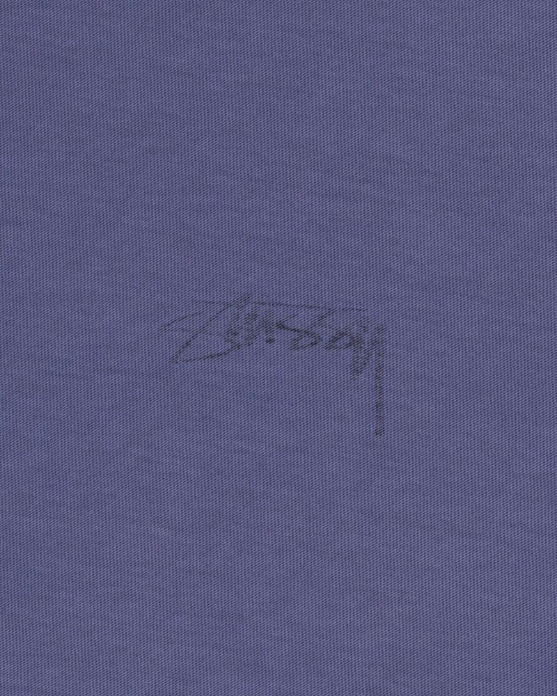 Stussy Lazy LS Tee - Unisex Longsleeve Diepblauw | QBEWA69780