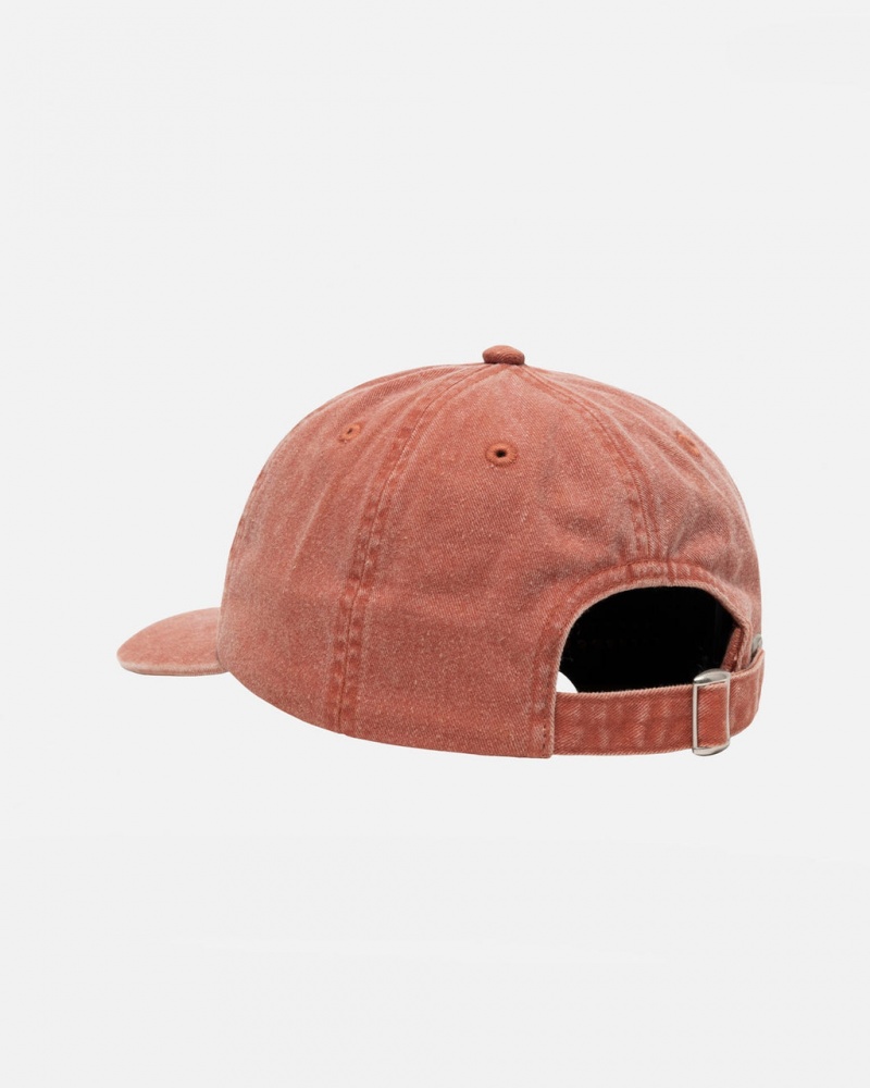 Stussy Low Pro Basic Washed Strapback - Unisex Bruin | UBETG47971