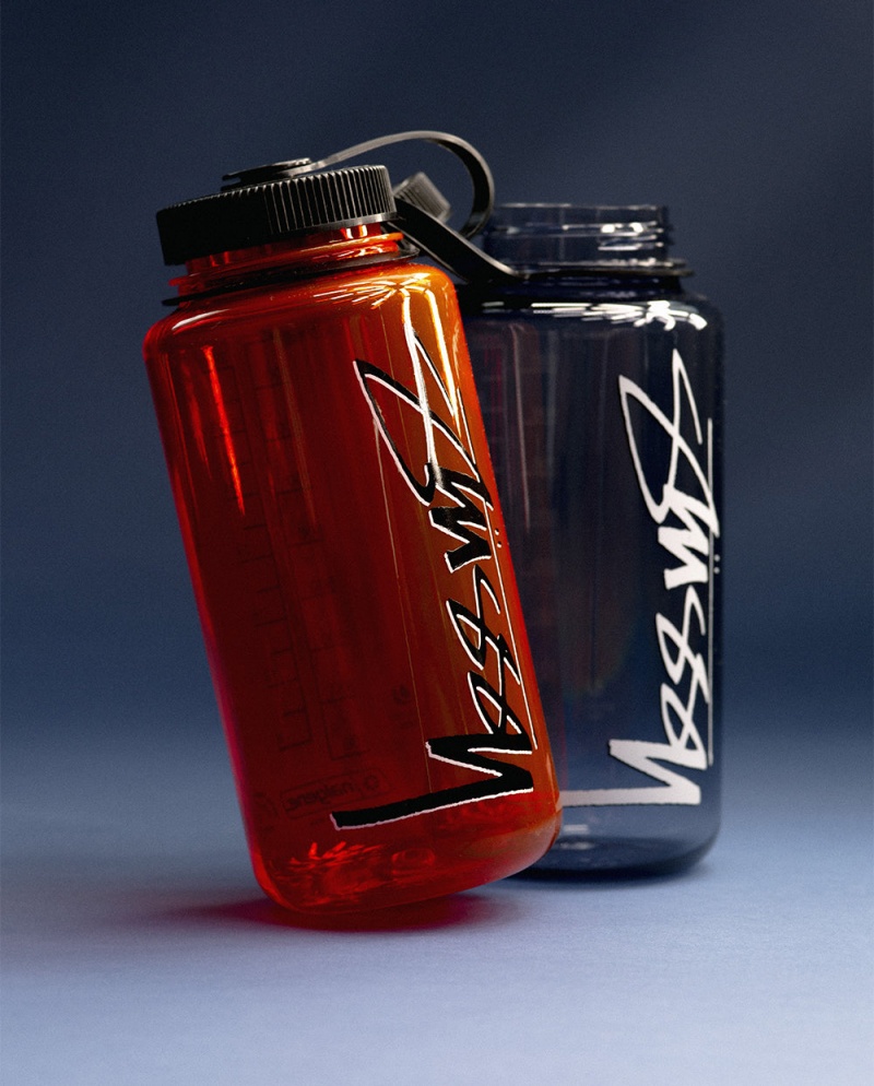 Stussy Nalgene Water Bottle - Home Goods Zwart | BEJKU84533