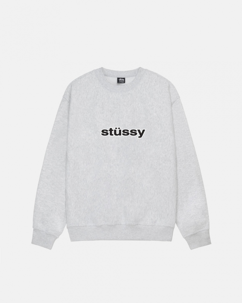 Stussy SS-Link Crew - Unisex Hoodies Grijs | FBEUI61234