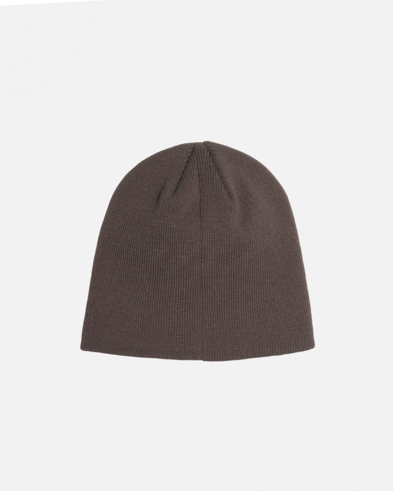 Stussy Skullcap Basic - Unisex Grijs | QBEWA91860