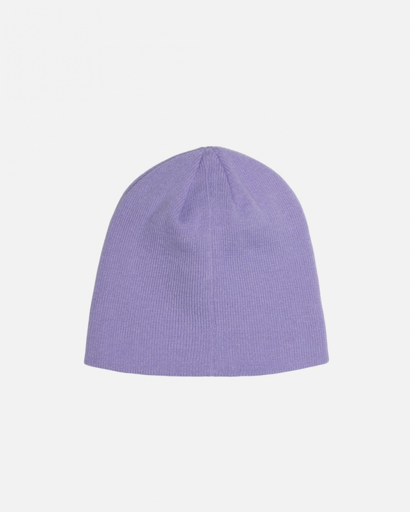 Stussy Skullcap Basic - Unisex Paars | BEXBR53873