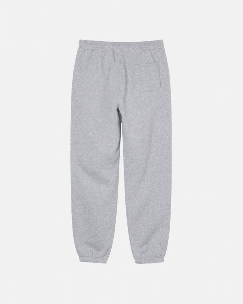 Stussy Stock Logo Sweatpant - Unisex Pants Grijs | ABEWC97176