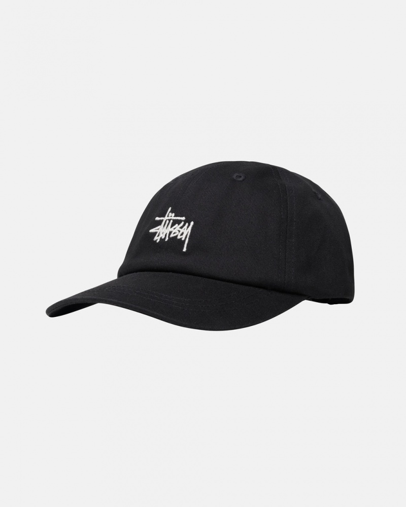 Stussy Stock Low Pro Cap - Unisex Zwart | BEXBR61354