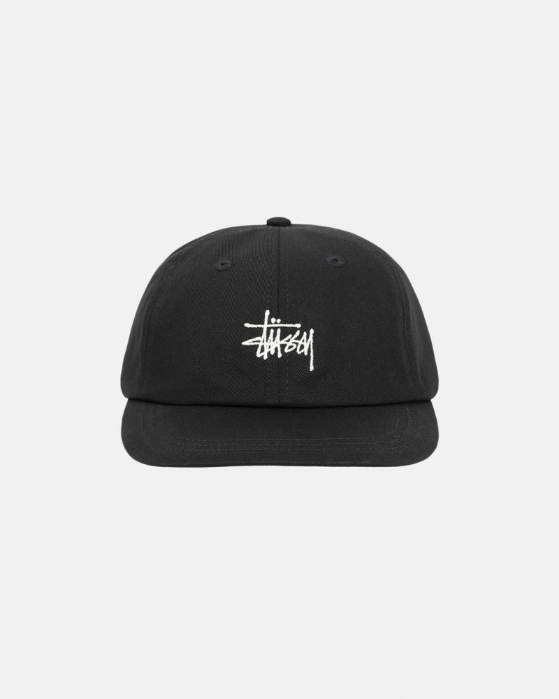 Stussy Stock Low Pro Cap - Unisex Zwart | BEXBR61354