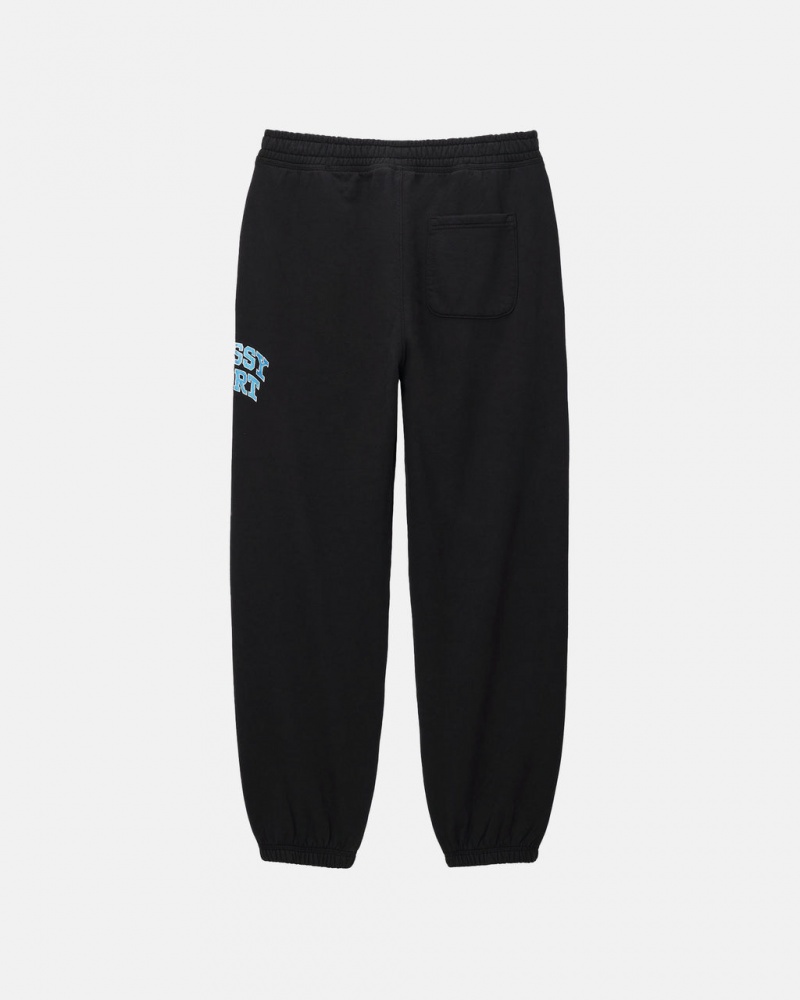 Stussy Stüssy Sport Sweatpant - Unisex Jeans Pants Zwart | MBEHR86385