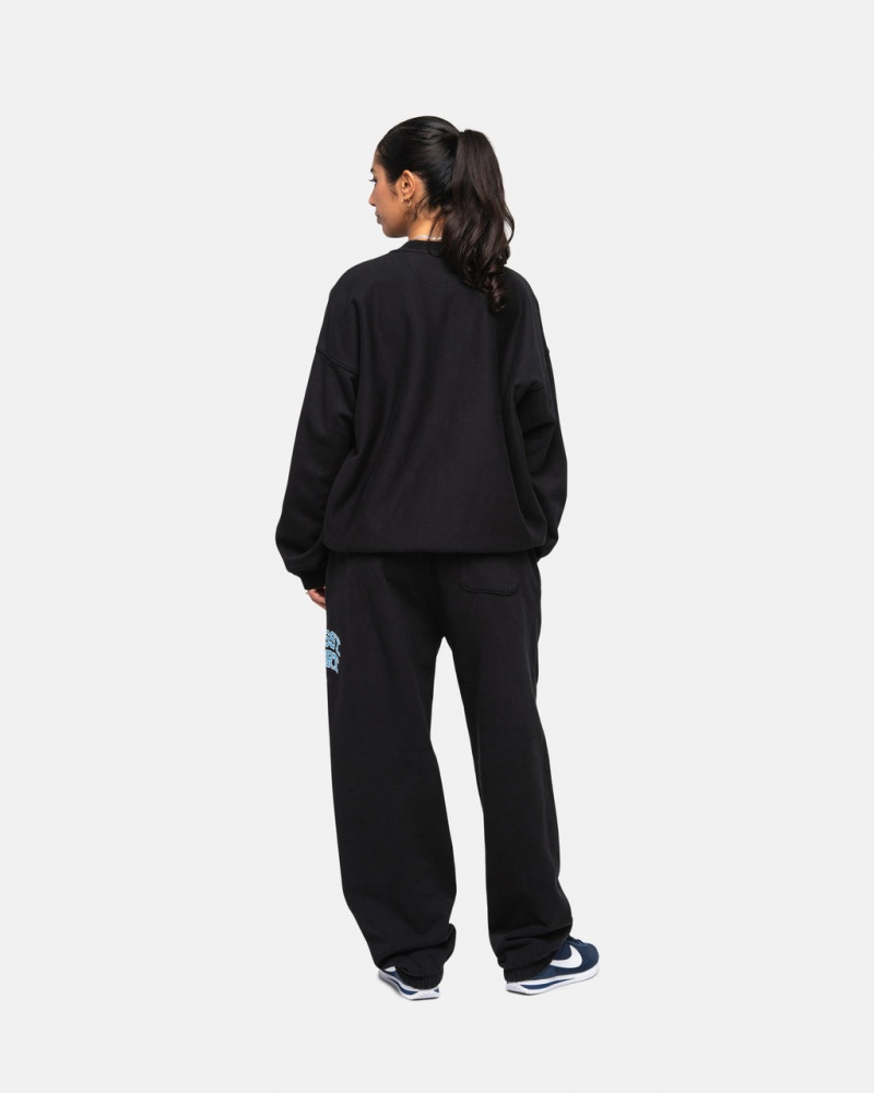 Stussy Stüssy Sport Sweatpant - Unisex Jeans Pants Zwart | MBEHR86385