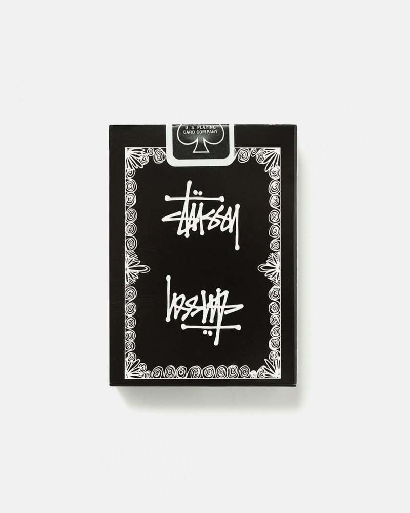 Stussy Stussy Playing Cards - Home Goods Zwart | BEDYB53035