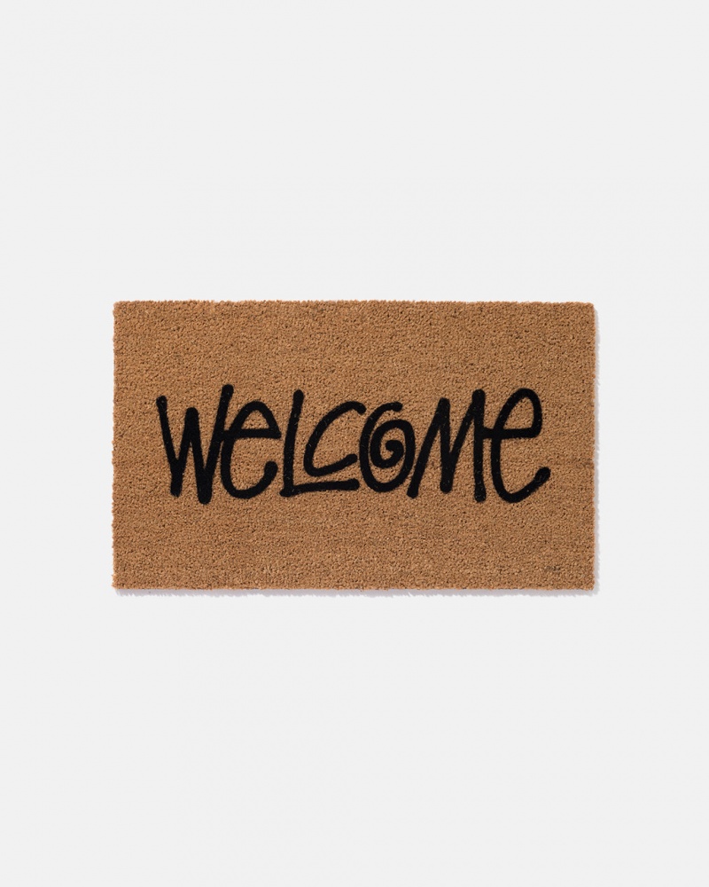 Stussy Stussy Welcome Mat - Home Goods Bruin | XBEGW93414