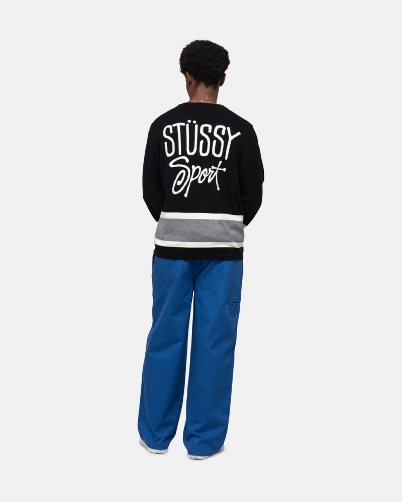 Stussy Workgear Trouser Twill - Unisex Jeans Pants Koningsblauw | BEDFL23009